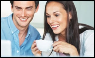 couple at computer