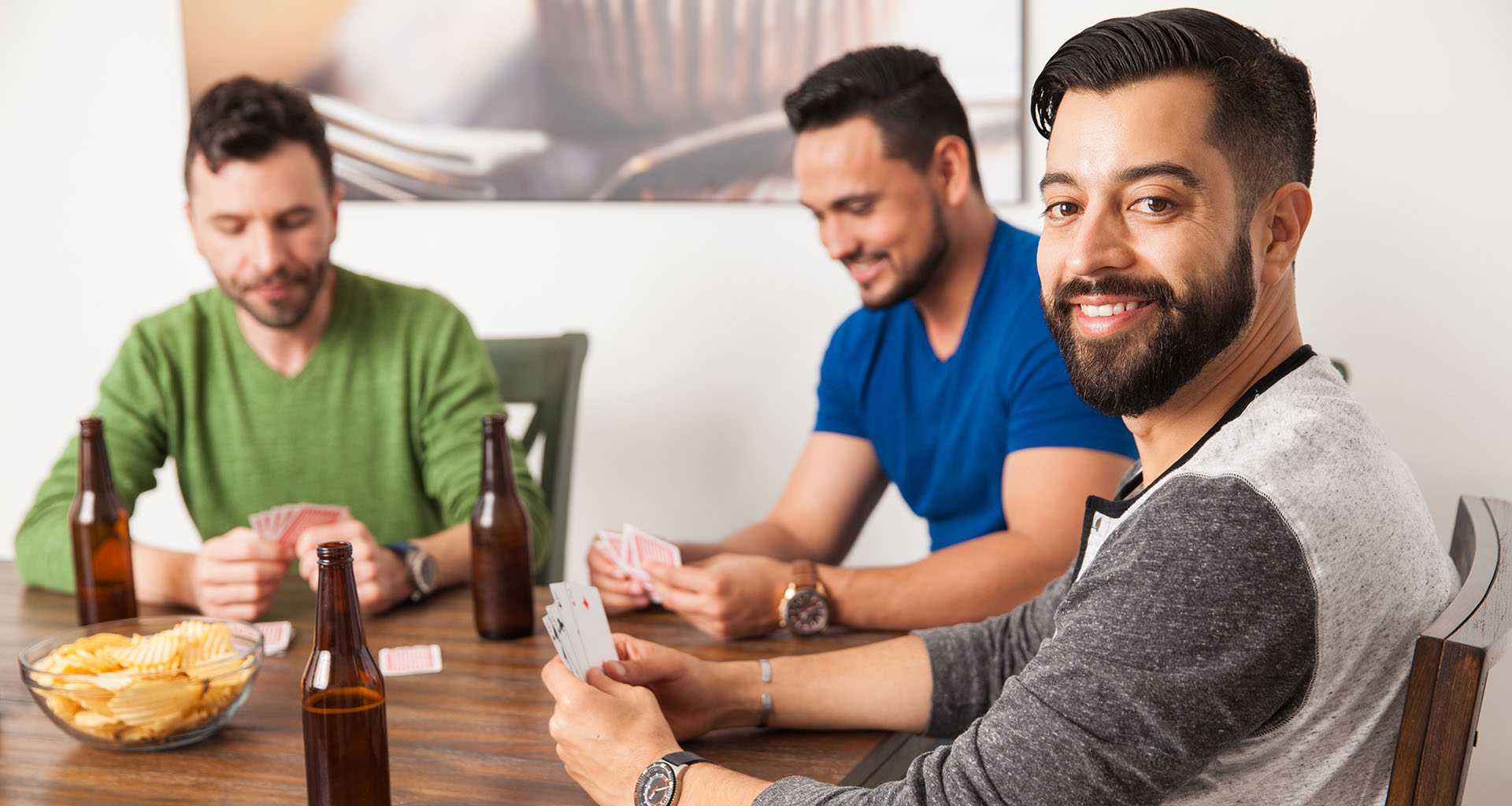 husband out with friends