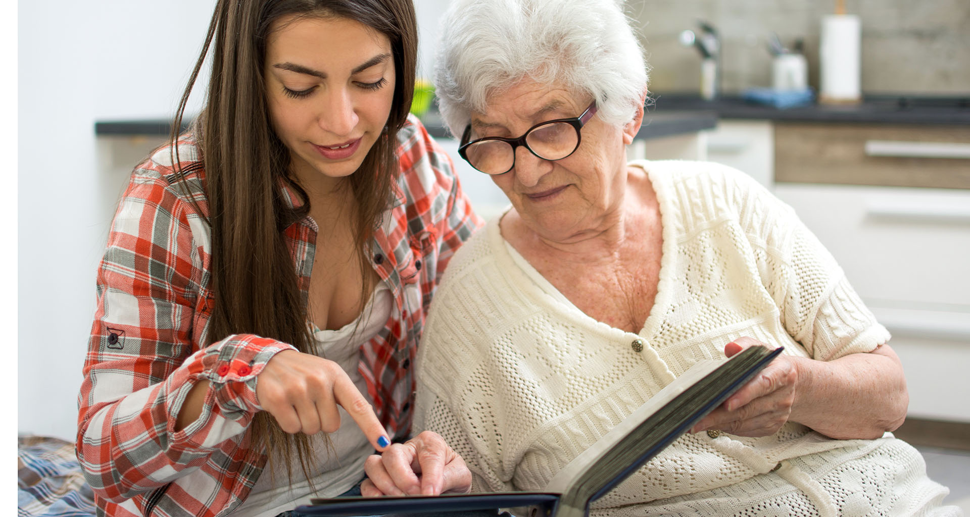 search by reaching out to family